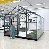 Теплица из монолитного поликарбоната